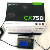 Corsair CX750 80 Plus Bronze Power Supply/PSU/Untested