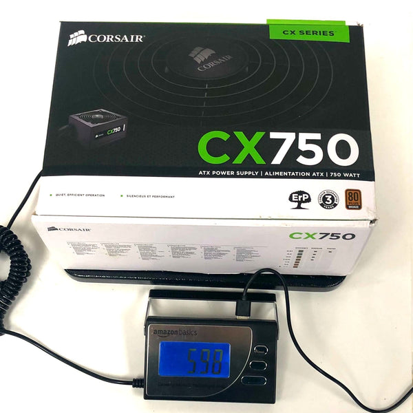 Corsair CX750 80 Plus Bronze Power Supply/PSU/Untested