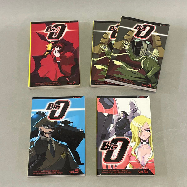 The Big 0 Manga 5pc Book Lot