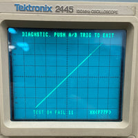 Tektronix 2445 4-Channel 150 MHz Oscilloscope - TESTED