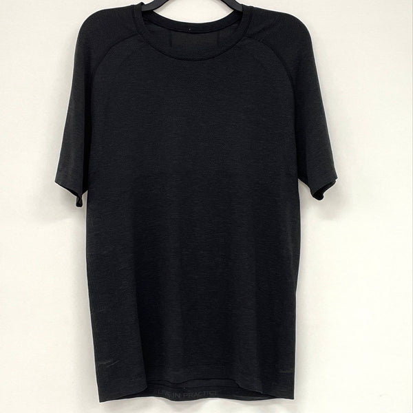 Lululemon Black Short Sleeve Mens Athletic Shirt Sz M