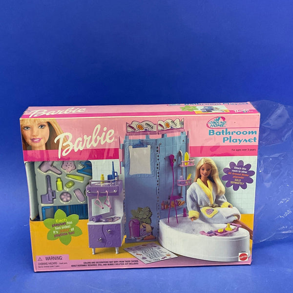 Mattel Barbie All Around Home Bathroom Playset 67555 from 2000 - SEALED