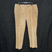 Wmns 90s Vintage VENEZIA JEANS Tan Genuine Suede Leather Pants Sz 20