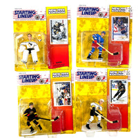 Vntg NHL Starting Lineup Action Figures (Tom Barraso, Pavel Bure, Jaromir Joar)