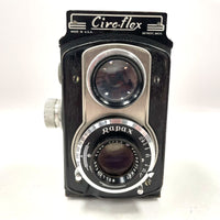 Vintage Ciro-flex TLR Camera Rapax Wollensak 85mm f/3.5 Velostigmat with Case
