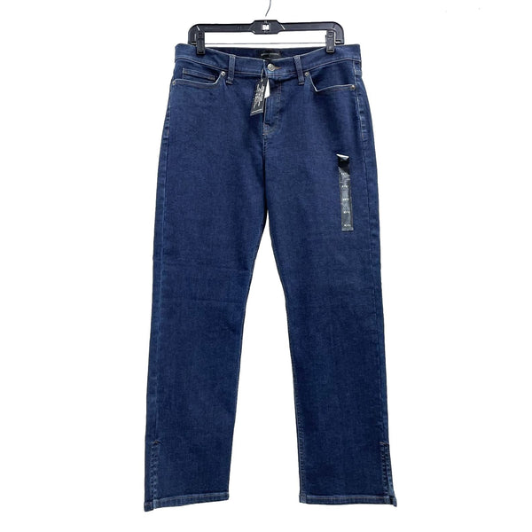 NWT Wmns BANANA REPUBLIC Dark Blue Stretch Denim Jeans Sz 10 MSRP$80