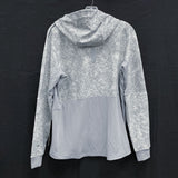 NWT Mens LULULEMON Gray Textured Tech Hoodie Active Casual Sweatshirt Sz M