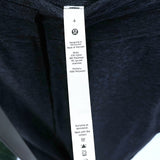 Wmns LULULEMON Blue Heather Ready To Rulu 7/8 High Rise Jogger Pants Sz 4