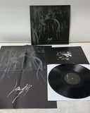 Lantlôs 2016 German Reissue press Experimental Black Metal Lp w Poster EX/EX