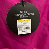 NWT Girls NEIMAN MARCUS Marchesa Silk Fucshia Formal Pedal Dress Sz S MSRP$79.99