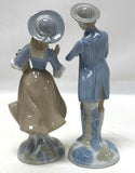 Pair of Pales Si Porcelain Figures Made in Spain