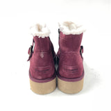 Koolaburra by UGG Women’s Burgundy Kelissa Mini Boots - US Size 9