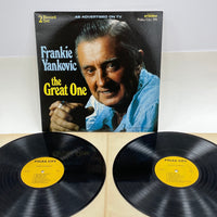 Frankie Yankovic 'The Great One' SIGNED TV Compilation Lp Polka City VG+/EX//EX