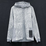 NWT Mens LULULEMON Gray Textured Tech Hoodie Active Casual Sweatshirt Sz M