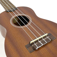 Kala Ukulele Model KA-15S Satin Mahogany Soprano with Case - TESTED
