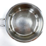 Cuisinart Classic Induction Ready 1 QT Small Stainless Steel Pot with Lid