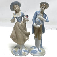 Pair of Pales Si Porcelain Figures Made in Spain