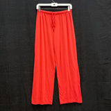 Wmns NATORI Bright Coral Pink Lightweight Pajama Pants / Bottoms 27" Waist