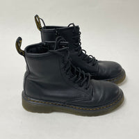 Doc Martens Softy T Kids Black Lace-Up Leather Boots sz 2