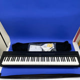 Yamaha P-45B 88-Key Weighted-Action Digital Piano with Accessories - TESTED