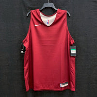 NWT Mens NIKE NBA Authentics Maroon Red Basketball Tank Jersey Sz XL MSRP$72