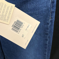 NWT Wmns LEVI'S Blue Premium Denim High Rise Wedgie Tapered Jeans Sz 27 MSRP$98