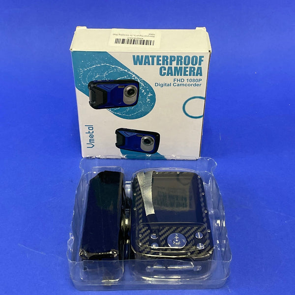 Vmotel WDC-8026 Water-Resistant Digital Camera w/ Battery & Box-TESTED