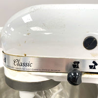 KitchenAid Classic Stand Mixer Model K45SSWH with Bowls and Attachments - TESTED