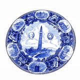 Wedgwood Battle of Bennington Monument Commemorative Plate for James Wood 10"