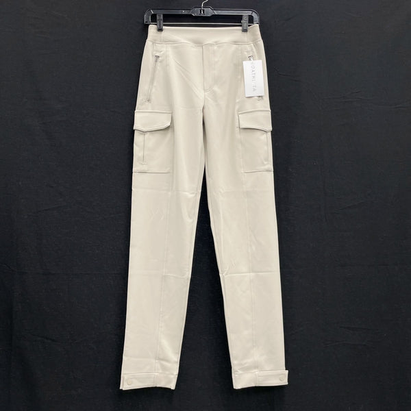 NWT Wmns ATHLETA Taupe Beige Endless Cargo Active Casual Pants Sz 2T MSRP$129