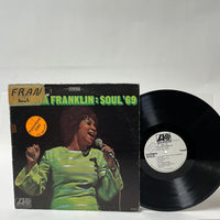 Aretha Franklin 'Soul '69' 1969 White Label PROMO Lp VG/G+