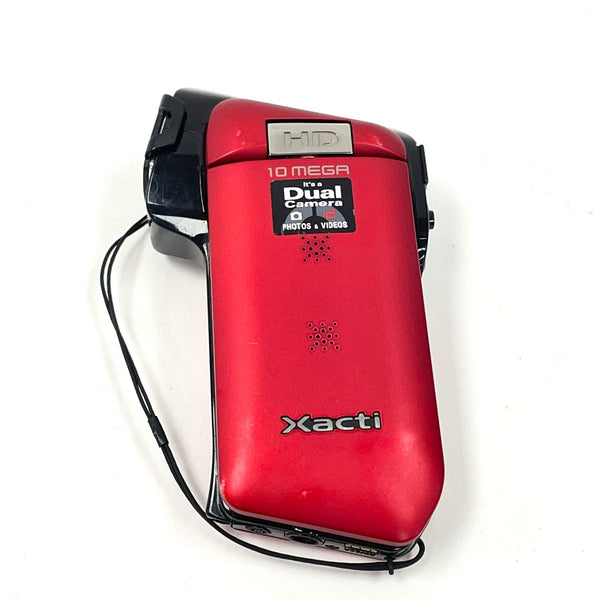 Sanyo Dual Camera VPC-CG10 Xacti HD Flash Media Camcorder 10MP - TESTED
