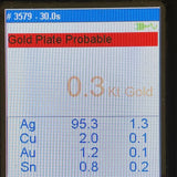 Gold Over Sterling Silver 8.5x6mm Faux Opal Solitaire Necklace, 17.75" Adj 1.46g