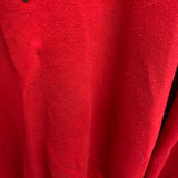 Unisex 90s Vintage TULTEX Wisconsin Badgers Red Crew Pullover Sweatshirt Sz 2X