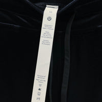 Wmns LULULEMON Black Velvet Ready To Crush High Rise Jogger Pants Sz 10