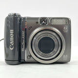 Canon PowerShot A590 Image Stabilizer AiAF PC1263 4x Optical Zoom 8.0MP - TESTED