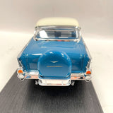 Road Legends 1957 Blue/White Chevrolet Bel Air 1:18 Die Cast Scale Car Model