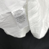 NWT Wmns ANN TAYLOR Linen Blend White Button Up Back Tank Top Sz XS MSRP$64.5