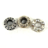 Pandora Sterling Silver Various Spacer Slide Charms, 5.31g