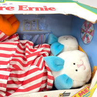 VNTG NOS Tyco Sesame Street Sing & Snore Talking Ernie Stuffed Doll