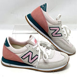 New Balance Pink & Green Lace Up Sneakers Women’s Sz 6