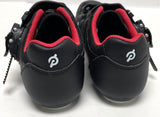 Peloton Black & Red Lace Up & Velcro Bike Shoes Sz 38