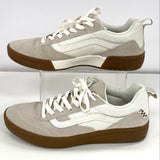 Vans Beige & White Flat Sole Sneaker Men’s Sz 10