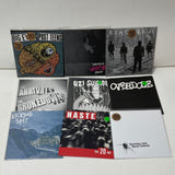 Stack O' Modern Punk, Emo, Thrash 7" Singles - Clean Copies!