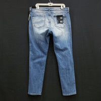 NWT Wmns KUT BY THE KLOTH Blue Denim Donna High Rise Skinny Ankle Jeans Sz 16