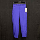 NWT Wmns ATHLETA Purple Brooklyn Lined Athletic Active Pants Sz 0 MSRP$109