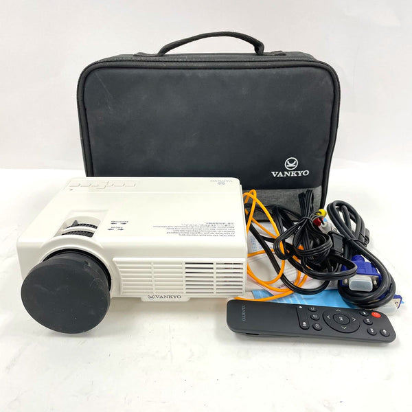 Vankyo Leisure 3 Model Q5 Projector LED Lamp with Case and Remote - TESTED