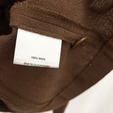 Wmns EILEEN FISHER 100% Italian Wool Brown Single Button Blazer Jacket Sz S