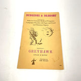 TSR Basic Dungeons & Dragons Gygax/Kuntz Supplement #1 - Greyhawk 11th Printing