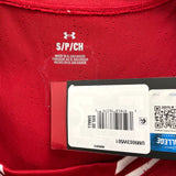 NWT Mens UNDER ARMOUR Red Wisconsin Badgers #1 Basketball Jersey Sz S MSRP$95